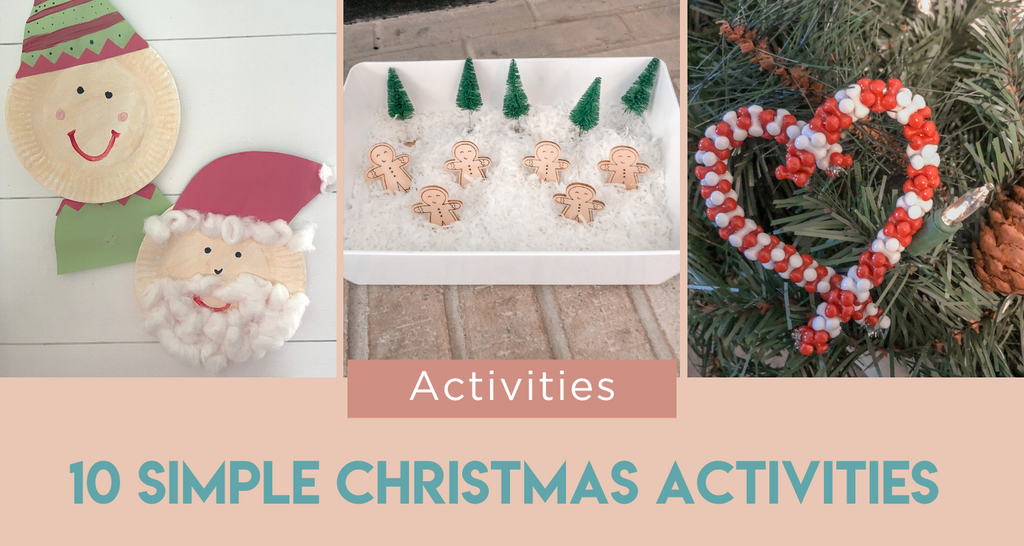 10 Christmas Activity Round-Up for Toddlers and Preschoolers!