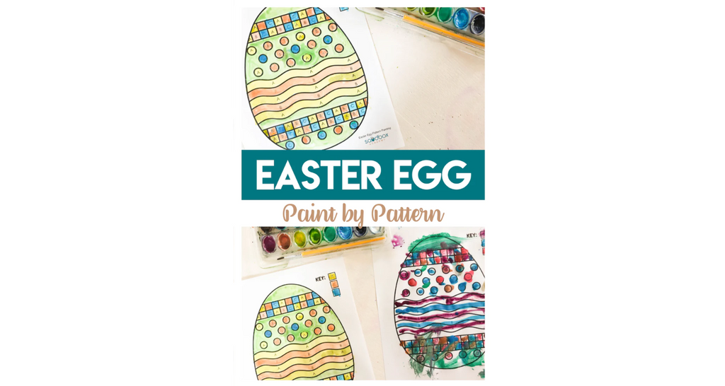 Pattern Recognition for Preschoolers - Easter Color By Pattern