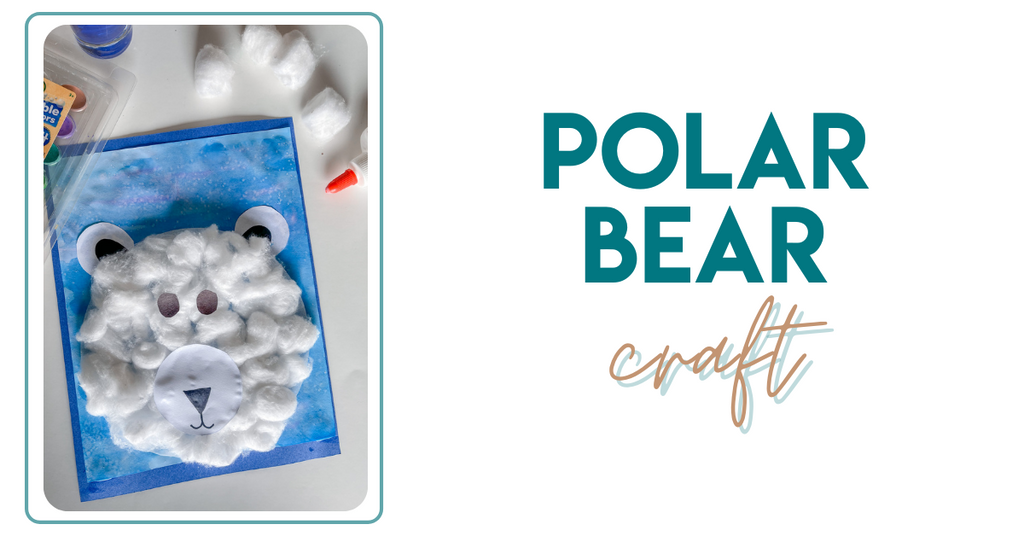 Easy Polar Bear Craft For Preschool Kids
